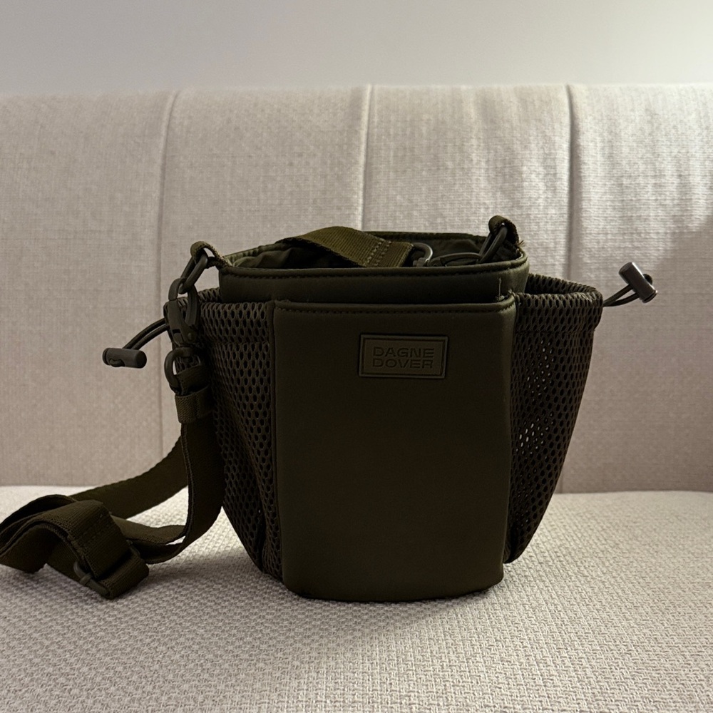 Dagne Dover Dark Green Belt Bag NWT